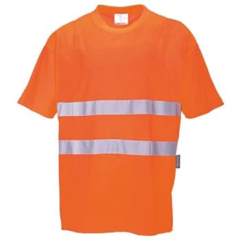 Portwest - S172ORRL - sz L Cotton Comfort T-Shirt - Orange