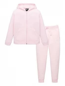 Boys, Nike Childrens NSW Core Tracksuit - Pink, Size L=12-13 Years