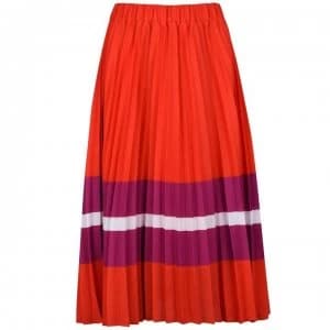SET Pleat Maxi Skirt - 3562 POINCIANA