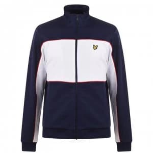 Lyle and Scott Block Jacket - Navy Z99
