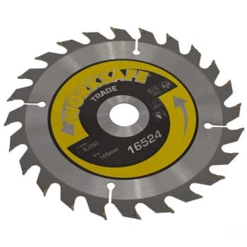 Worksafe TS16524 Trade Circular Saw Blade Ø165 x 20mm - 24tpu