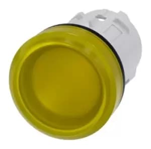 Siemens Yellow Pilot Light Head, 22mm Cutout SIRIUS ACT Series