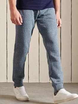 Superdry Vintage Logo Embroidered Jogger - Blue Size 2XL, Men