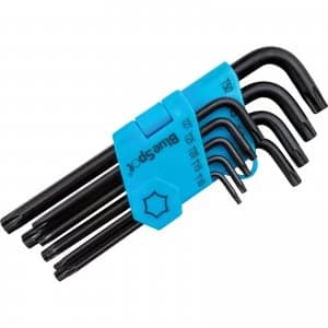 BlueSpot 9 Piece Long Arm Torx Key Set