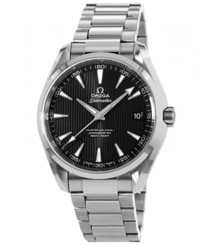 Omega Seamaster Aqua Terra 150m Master Co-Axial Chronometer Black Dial Steel Mens Watch 231.10.42.21.01.003 231.10.42.21.01.003