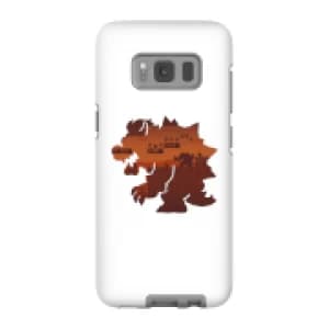 Nintendo Super Mario Bowser Silhouette Phone Case - Samsung S8 - Tough Case - Gloss