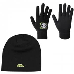 No Fear Hat and Glove Set Junior - Skull