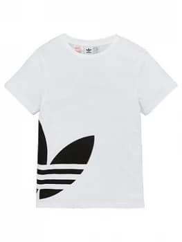 Adidas Originals Big Trefoil T-Shirt - White