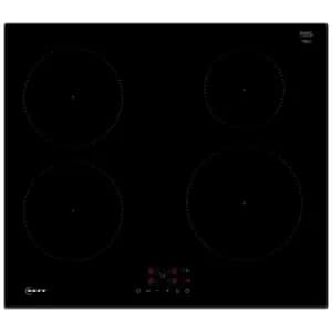 Neff T36FBE1L0 N30 Built In 60cm 4 Zone Induction Hob in Black Glass