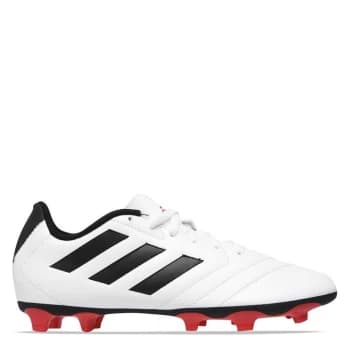 adidas Goletto Firm Ground Football Boots Childrens - White