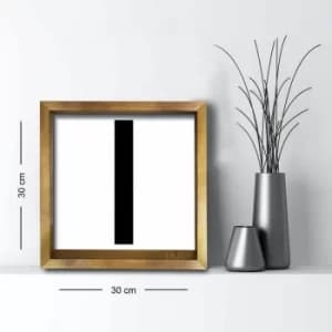 3030AHS-082a Multicolor Decorative Framed MDF Painting