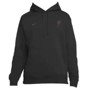 2021-2022 Liverpool Club Hoodie (Black)