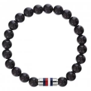 Tommy Hilfiger Beaded Bracelet - Black