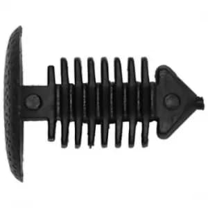 Sealey TCFT1418 Fir Tree Clip, Carpet/Trim, Black, Ø14mm x 18mm, G...