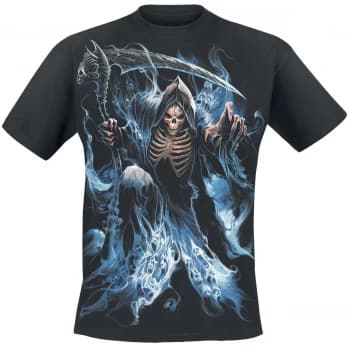 Ghost Reaper Mens Medium T-Shirt - Black