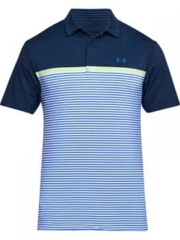 Urban Armor Gear Mens Playoff Polo Mouline Blue