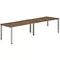 dynamic Computer Desk Evolve Plus BR212WNTS Walnut 2400 mm x 800 mm x 730 mm