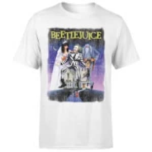 Beetlejuice Distressed Poster T-Shirt - White