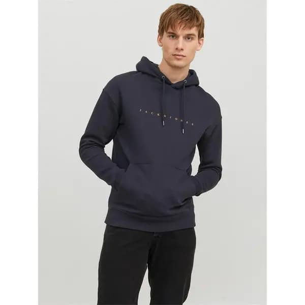 Jack and Jones Estar Hoodie - Blue XS