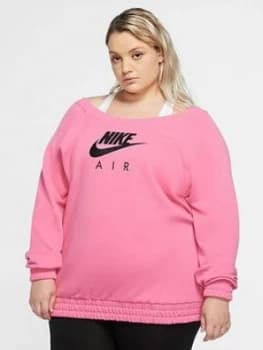 Nike Air Nsw Sweat, Fuchsia Size M Women
