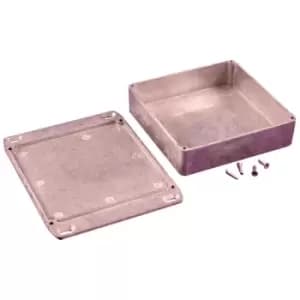 Hammond 1590QFL Diecast Enclosure Flanged Lid Natural (120 x 120 x...