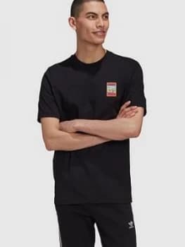 Adidas Originals Adiplore 2.0 Graphic T-Shirt - Black