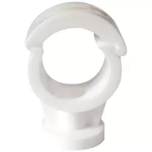 28mm Quick Lock Single Hinged Snap Over Pipe Clip 50 Per Box - Talon