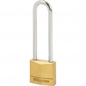Masterlock Solid Brass Padlock 50mm Extra Long