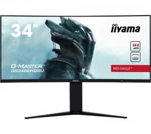 iiyama G-Master 34" GB3466WQSU QHD Ultra Wide Curved LED Gaming Monitor