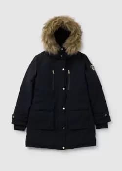 Holland Cooper Womens Multi-Way Expedition Coat In Ink Navy