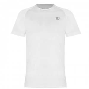 Wilson Core Crew Neck Tennis Top Mens - White