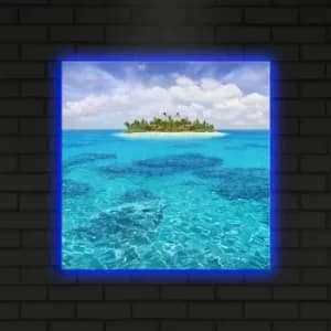 4040DACT-23 Multicolor Decorative LED Lighted Canvas Painting