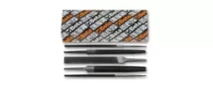 Beta Tools 1718D6/S5 5pc Set of 5 Mixed Profile Bastard-Cut Files 6"/150mm