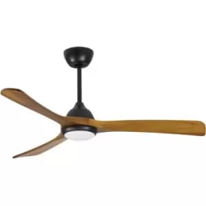 Forlight Bosc LED 3 Blade Ceiling Fan Black, Opal, 2800-4000-5700K