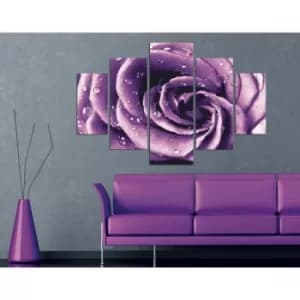 ST033 Multicolor Decorative MDF Painting (5 Pieces)