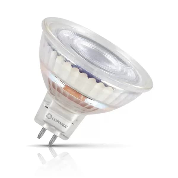 Ledvance LED MR16 Bulb 8W GU5.3 12V Dimmable Performance Class Warm White 36°