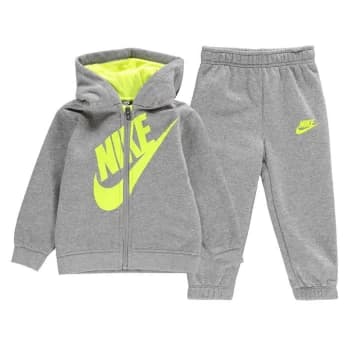 Nike Fleece Tracksuit Baby Boys - Grey