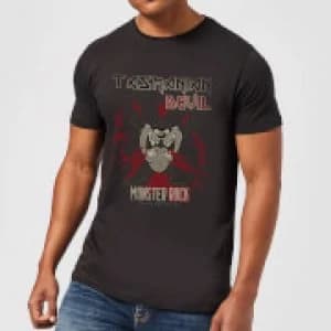 Looney Tunes Tasmanian Devil Monster Rock Mens T-Shirt - Black