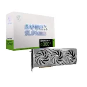 MSI GeForce RTX 4060 Ti GAMING X SLIM White 16G NVIDIA 16GB GDDR6
