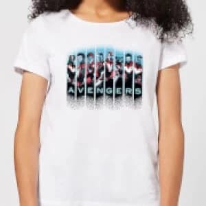 Avengers: Endgame Character Split Womens T-Shirt - White