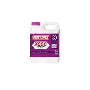 Sentinel X800 Jetflo Fast Acting Central Heating System Cleaner - 1L