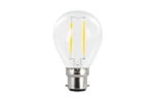 Integral Mini Globe Full Glass Omni-Lamp 2W (25W) 2700K 250lm B22 Non-Dimmable 300 deg Beam Angle