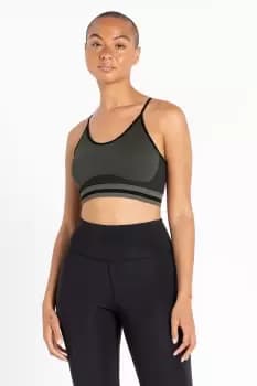 'Don't Sweat It' Q-Wic Plus Fitness Sports Bra