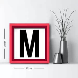 3030AHS-086k Multicolor Decorative Framed MDF Painting