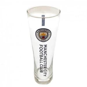 Manchester City FC Tall Beer Glass