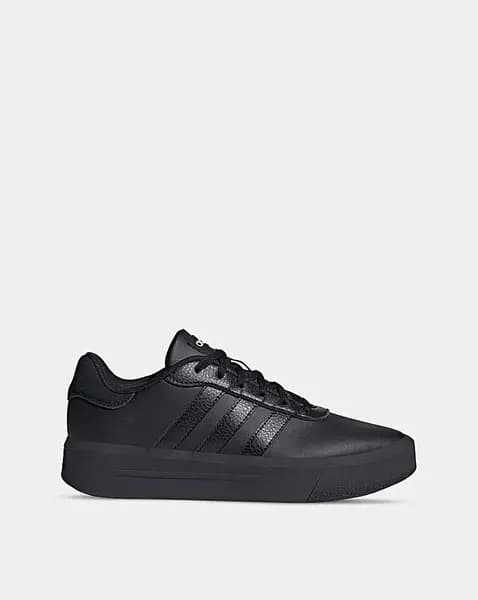 Adidas adidas Court Platform Trainers Black Female 4 WK29001