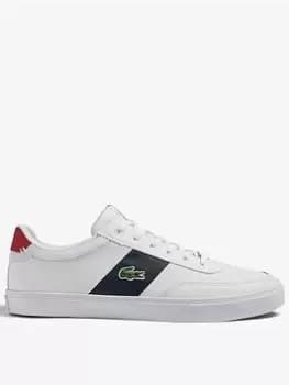 Lacoste Court Master Pro 1232 Trainer, White, Size 10, Men