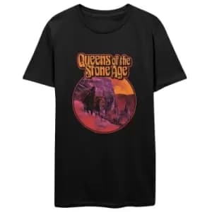 Queens Of The Stone Age - Hell Ride Unisex XX-Large T-Shirt - Black