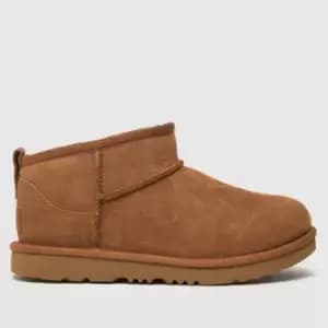 UGG Tan Classic Ultra Mini Junior Boots