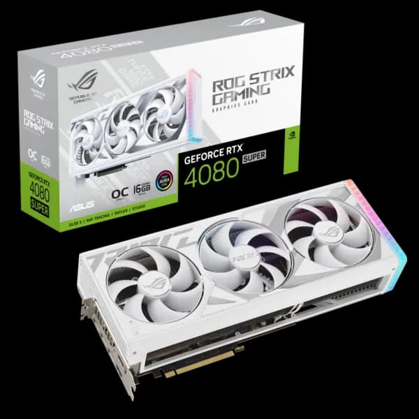 ASUS ROG Strix GeForce RTX 4080 SUPER 16GB GDDR6X OC White Edition